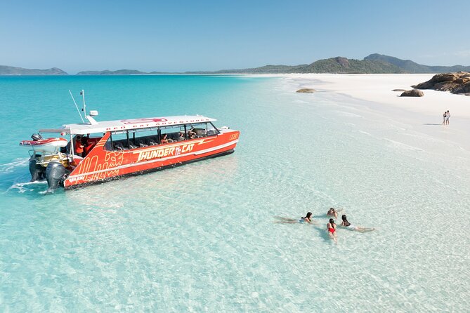 Whitehaven Beach and Hill Inlet Lookout Snorkeling Cruise - Whitehaven Beach and the hour of bright sand