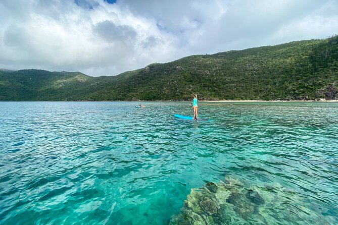 Whitsunday Islands Sail, SUP & Snorkel Tour- Small group - Morning tea and a fresh buffet lunch