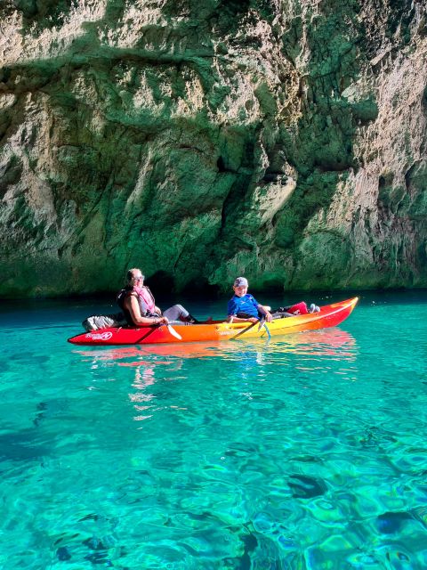 Xàbia: San Antonio Marine Reserve Snorkel & Cave Kayak Tour - Cala Tangó and the optional cliff jump